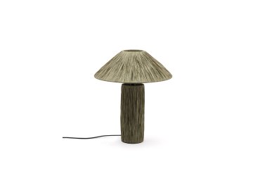 Lampe de table Samse en raphia