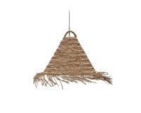 Fonteta natural fiber ceiling lamp in a natural finish, Ø 40 cm