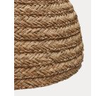 Abat-jour pour suspension Fonteta en fibres naturelles avec finition naturelle