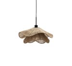 Abat-jour pour suspension Pontos jute finition naturelle Ø 50 cm