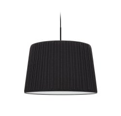 Guash ceiling lamp shade in black, Ø 50 cm