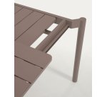 Table d'extérieur extensible Zaltana - structure aluminium