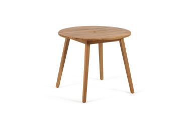 Vilma ronde buitentafel gemaakt van massief acaciahout Ø 90 cm