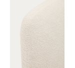 Martina bedhoes in off-white boucle voor een matras van 160 x 200 cm