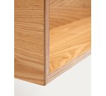 Étagère Octavia en contreplaqué de bois de frêne 120 x 20 cm
