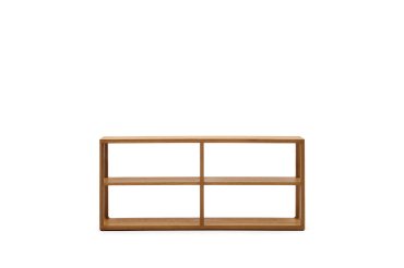 Étagère Maymai avec structure en bois de chêne 180 x 81 cm