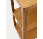Étagère Maymai avec structure en bois de chêne 180 x 81 cm