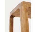 Étagère Maymai avec structure en bois de chêne 90 x 193 cm