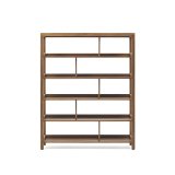 Sashi shelving unit made in solid teak wood 150 x 185 cm