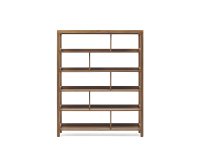 Estantería Sashi de madera maciza de teca 150 x 185 cm