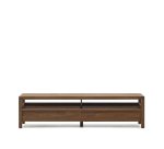 Mueble TV Sashi de madera maciza de teca 200 x 40 cm