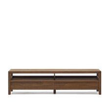 Sashi TV stand made in solid teak wood 200 x 40 cm