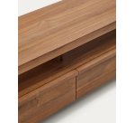 Mueble TV Sashi de madera maciza de teca 200 x 40 cm