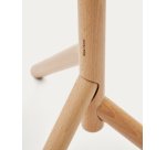 Portemanteau Nadue en bois de hêtre avec finition naturelle  170 cm