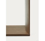 DE_Module étagère grand format Litto en placage de noyer 101 x 38 cm