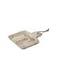 Suka large cutting board and beige marble knife set