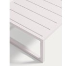 Mesa de centro 100% exterior Comova de aluminio 60 x 114 cm