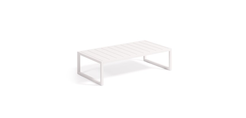 Table d'extérieur basse Comova - structure aluminium