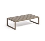 Table d'extérieur basse Comova - structure aluminium