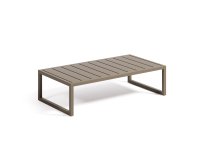 Table d'extérieur basse Comova - structure aluminium