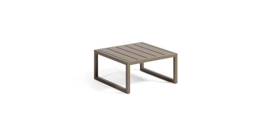 Table d'appoint Comova 100 % pour extérieur aluminium 60 x 60 cm