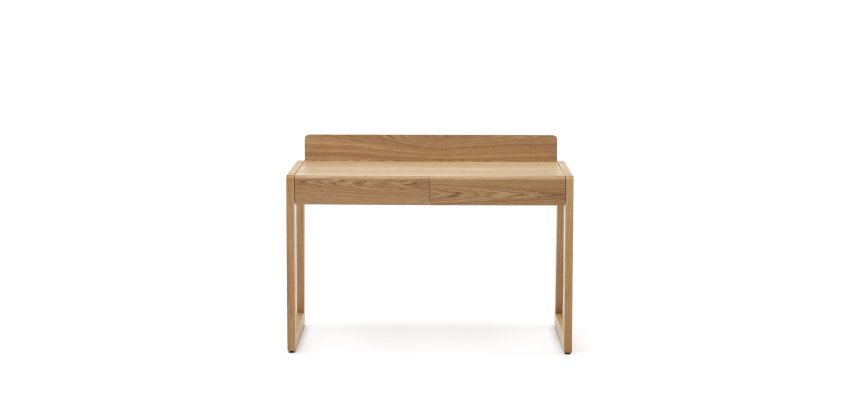 Bureau Arandu en contreplaqué et bois de frêne massif 120 x 60 cm