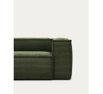 Canapé Blok 2 places vert 210 cm