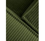 Sofa Blok 2-seater with left chaise longue green 240 cm