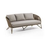 Canapé Branzie - 3 places- corde - structure galvanisé