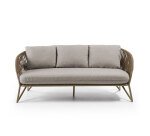 Canapé Branzie - 3 places- corde - structure galvanisé