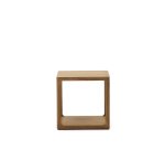Maymai oak wood side table 50 x 50 cm