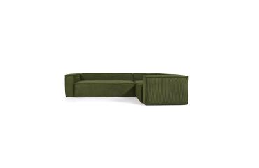 Sofa corner Blok 4 places green 320 x 230 cm