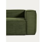 Ecksofa Blok 4 Plätze grün 320 x 230 cm