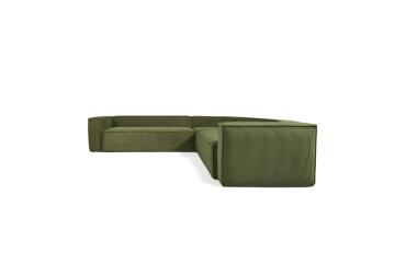 Hoekbank Blok 6 plaatsen groen 320 x 320 cm