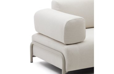 Compo beige chenille arm