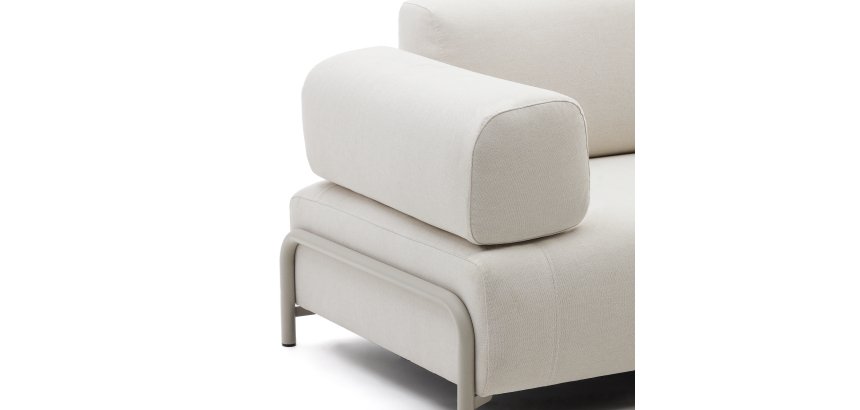 Brazo Compo de chenilla beige