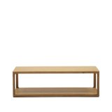 Table basse Maymai en bois de chêne 140 x 70 cm