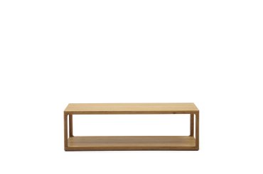 Table basse Maymai en bois de chêne 140 x 70 cm