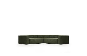 Canapé d’angle Blok 4 places vert 290 x 290 cm