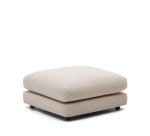 Repose-pied Gala beige 90 x 90 cm