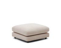 Voetenbankje Gala beige 90 x 90 cm
