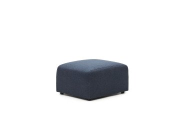 Repose-pieds Neom bleu 75 x 64 cm