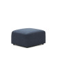 Repose-pieds Neom bleu 75 x 64 cm