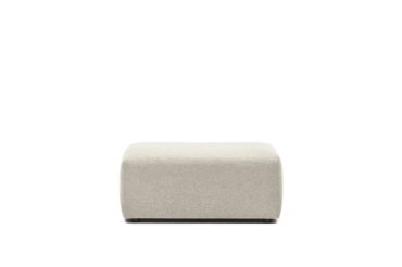 Pouf terminal Neom beige 75 x 89 cm
