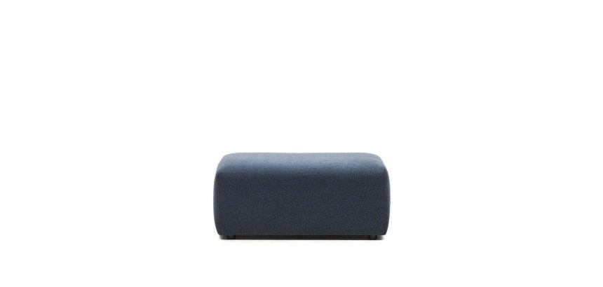 Pouf terminal Neom bleu 75 x 89 cm