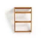 Toallero de pared Kuveni de madera maciza de teca 40 x 63 cm