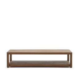 Sashi coffee table made in solid teak wood 150 x 70 cm