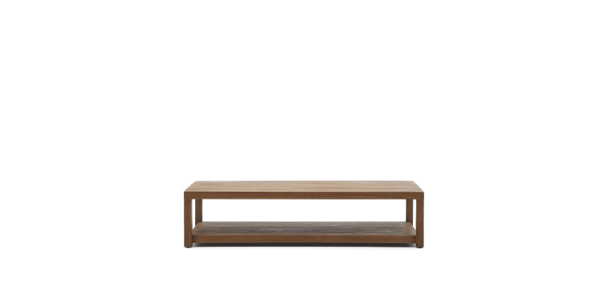 Table basse Sashi en bois de teck 150 x 70 cm