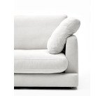 Sofá Gala 3 plazas blanco 210 cm