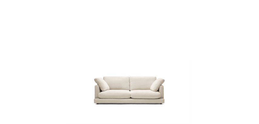 Canapé Gala 3 places beige 210 cm